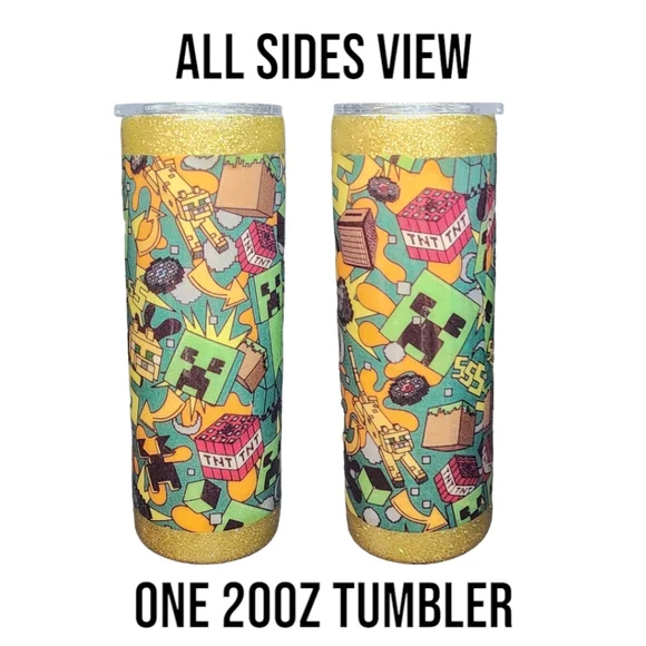 Minecraft/20oz Handcrafted Tumbler - Picture 2 of 2